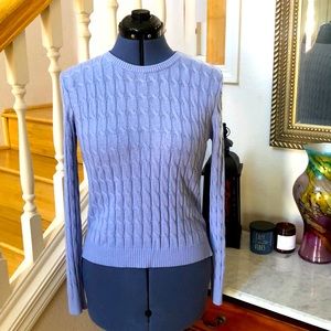 H&M Basics Periwinkle Sweater Size S